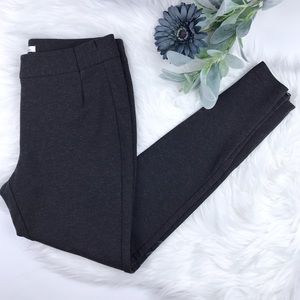 Kenneth Cole Grey Ponte Pant w/ Zippered Ankle